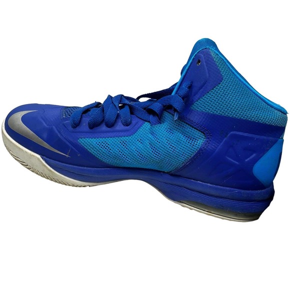 Nike Shoes High Top Sneakers Size 85 Nike Air Max Body U Blue Tennis Shoes Preowned Poshmark